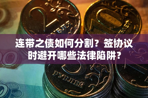 济南连带之债如何分割？签协议时避开哪些法律陷阱？
