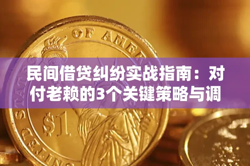 济南民间借贷纠纷实战指南：对付老赖的3个关键策略与调解盲区解析