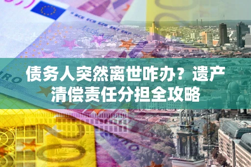 济南债务人突然离世咋办？遗产清偿责任分担全攻略