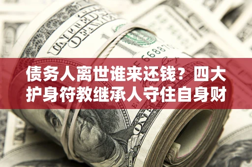 济南债务人离世谁来还钱？四大护身符教继承人守住自身财产